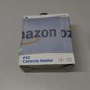 Gaiatop Mini Space Heater, Lightweight PTC Ceramic Fast Heating 500W Energy Efficient for Indoor Use, Overheating & 45 Tip-Over Protection, Portable Desk Electric Heaters for Office Home Pink