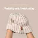 FURTALK Winter Hats for Women Fleece Lined Beanie Knit Chunky Womens Snow Cap, One Size