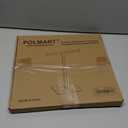 Polmart Countertop Adjustable T-Bar Display Stand Stand for Handbags, Wreaths, Hats, Scarves, Jewelry & CraftsWear-resistant, quiet and sturdy metal base  Black