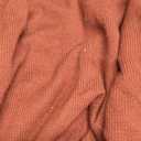 Dokotoo Sweaters for Women Fashion Solid Crewneck Loose Fit Long Sleeve Contrast Cable Knit Pullover Sweater Jumper Tops (XX-Large, Red)