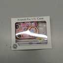 Inesore for AirPods Pro 2nd Generation Case Cover with Lock, Flowers Cute AirPod Pro 2 Case Hard iPod Pro Cases for Women Girls with Cleaner Kit for AirPod Pro Cases (2023 USB-C /2022/2019) - Pink