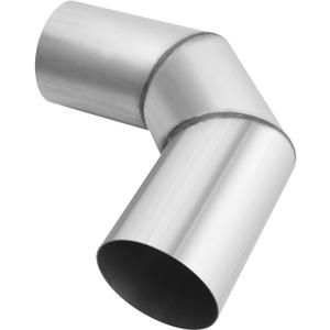 A-KARCK Turn Down Exhaust Tip 5.0" Inlet with a Clamp,Mild Steel Exhaust Pipe Mandrel Bend, Custom Your Own Exhaust System
