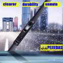 3 x OEM Wiper Blades, Replacement Wiper Blades for GMC Envoy 2004-2009,GMCYukon 2007-2014, (22 & 22 Front Wipers + 12 Rear Wiper Blades)