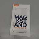 QTlier case for iPhone 16pro, 360 Rotatable Ring Stand, Raised Camera Frame, Shockproof Purple