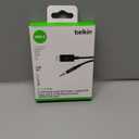 Belkin F7U079bt03-BLK Rockstar 3.5 mm to USB-C Audio Cable, 3 Feet