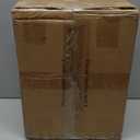 Small Makeup Vanity Desk 27.5''W with Mirror and Lights, Vanity Desk with 3 Fabric Drawers and Height-Adjustable Stand, Vanity Table for Girls Gifts, Bedroom and Small Spaces, White