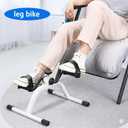 Pedal Exerciser Mini Exercise Bike for Leg and Arm Recovery Exercise Lightweight and Portable Floor Bike