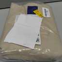 Duvet Cover Twin/Twin XL Size Set - Extra Soft Twin/Twin XL Duvet Cover 68" x 90" with 1 Pillow Sham - Hotel Luxury, Easy Care, Fade Free w/ Zipper Closures & Ties - Comfy, Cozy & Breathable (Beige)