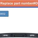 Black Rear Trunk Hatch Handle With Lamp, Tailgate Trim Lid Trunk Liftgate Pull Handle Compatible With BMW Mini Vehicle 2005-2015 Cooper R56 R57 Series, Replace#51132753602 - Backhatch Release Handle