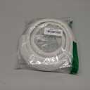 M2cbridge L Shape Extra Thick Furniture Edge Wall Corner Guard Desk Edge Cushion Bumper 6.5 Ft (Off White)