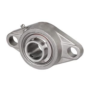 SUCSFL 205-14 Stainless Steel Flange Bearing Unit 7/8" Bore with Set Screw Suitable for Engines & Pump Paper Mill Off-Shore