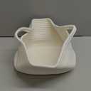 Happyiren Cute Woven Storage Basket with Handle, Baskets for Gifts Empty, Gift Baskets for Burr Valentines Day Birthday Baby Shower, Decorative Organizer Container for Baby Toy, 13" D x 8" W x 6" H