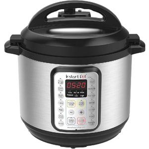 Instant Pot Duo Plus 9-in-1 Electric Pressure Cooker, Slow Cooker, Rice Cooker, Steamer, Sauté, Yogurt Maker, Warmer & Sterilizer, Includes App With Over 800 Recipes, Stainless Steel, 3 Quart