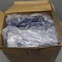 Realspring Inflatable Bean Bag Chairs Outdoor Blow up Camping Chairs Inflatable Lazy Sofa Folding Portable Bean Bag Loungers Couch for Movie Night(Brown, Red, Blue, Orange,4 Pcs), 16.93"D x 9.45"W x 7.28"H