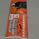 New Articulated Finger Extensions With Protective Glove, Halloween Fingers With Fingernails, Long Claw With Gloves, Scary and Flexible Skeleton Claws Hands (Black+Black Nail)