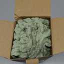 Kevin Textile 2 Packs Spring Decorative Throw Pillow Covers 20x20 Inch for Living Room Couch Bed Sofa Soft Striped Corduroy Square Cushion Case 50x50 cm Farmhouse Boho Home Decor Sage Green