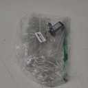 Halloween Lights Outdoor, 2 Pack Extendable Meteor Shower Lights Outdoor Waterproof with Timer, Total 384 LED 30cm 16 Tubes Cascading String Light Plug in for Halloween Yard Party (Orange and Purple)