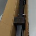 VIVOSUN Outdoor Handrail, 3 Step Stair Handrail, 40" x 36" Fits 1 to 3 Steps, Wrought Mattle Iron Handrail for Concrete Steps, Porch Steps, One-Step Assembly, Black