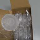 9 Pcs Charging Cord Organizer Portable Charger Cord Holder Round Storage Cable Winder Retractable Cable Management Flexible USB Cable Reel for Home Office Classroom, Transparent (6.3 x 1.7 cm/ 2.48 x 0.67 inch)