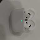 Apple AirPods 4 Wireless Earbuds, Bluetooth Headphones, Personalized Spatial Audio, Sweat and Water Resistant, USB-C Charging Case, H2 Chip, Up to 30 Hours of Battery Life, Effortless Setup for iPhone
