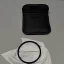 82mm Camera Lens Filters, Split Diopter Diffuser Filter Dreamy Fog Effect Photography Prism Accessories (82mm half moon)