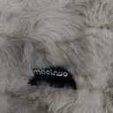 MACINGO Faux Fur Throw Blanket for Couch, Fuzzy Soft Plush Thick Bubble Blanket for Sofa Bedroom Living Room, 160 x 200 Inches Beige