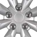 KT-1042-16: Hub Cap/Silver 16"