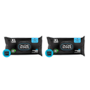 DUDE Wipes - Flushable Wipes - 2 Pack, 48 Wipes - Unscented Extra-Large Adult Wet Wipes - Vitamin-E & Aloe for at-Home Use - Septic and Sewer Safe