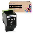 Compatible Toner Cartridge for Lexmark 78C1XK0 78C10 Black 8,500 High Yield Toner Cartridge for CS421 CS421dn CS521dn CS622 CS622de CX421 CX522 CX522ade CX622 CX622ade CX625ade (Black,1Pack)