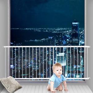 Fairy Baby Window Guards for Children, Adjustable Wide Child Safety Window Guard Prevents Accidental Falls, Home Security Childproof Interior Bar Guard for Windows Wide 61.41" - 86.61"(3 Panels)
