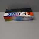 Switch 2 Case 13 In 1 Bundle, Accessories Kit For Nintendo Switch 2 (2025), Carrying Case/ Screen Protector/ 4x Thumb Grip/ Protective Cover For Joycon 2/ Transparent Protective, Black