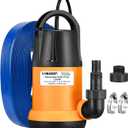 Limodot Submersible Water Pump With 25ft. Hose Kit, Sump Pump, Utility Pump with 25-Foot Power Cord, 4000GPH, Portable Water Pump for Swimming Pools, Garden Ponds, Basements, Multi-Purpose Drainage