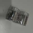 Premium Metal Paper Clips Set, Multi-Size Silver Office Supplies, 300 Count with Storage Container -Large, Medium and Small (300, Large)