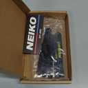 NEIKO 01322A Ultra Low Profile Offset Screwdriver & Torx Set, 5 Pc, Heavy Duty S2 Steel Construction, SAE, 10mm Bit Depth, Angled Hex Bit, Bent Screwdriver for Tight Spaces, Allen Wrench Keychain
