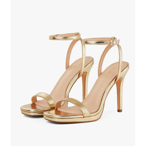 Elisabet Tang Women’s Stilettos Heeled Sandals Open Square Toe Heels,4.3 Inch Open Toe Strappy Sexy High Heels Ankle Strap Buckle Heels for Party Wedding Dress Daily Wear Shoes
9