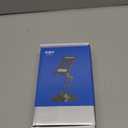 Briteroh All-Metal Cell Phone Stand 360° Rotatable & Height Adjustable - 25KG Super Load-Bearing, Foldable Desk Stand for Phone & Tablet, Compatible with iPhone 17/16/15/14, Nintendo Switch (Black)