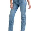 Wrangler Women's High Rise True Straight Fit Jean (10-34, Ivy)