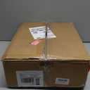 Masupu Nightstand,MidCentury Modern Bedside Table with Storage Drawer and Open Wood Shelf,Small Gold Frame Side Table for Bedroom,Living Room,White