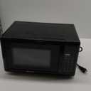 Emerson MW7302B Compact Countertop Microwave Oven with Touch Control, LED Display, 700W, 10 Power Levels, 6 Auto Menus, Glass Turntable and Child Safe Lock, 0.7 Cu., Ft. Black