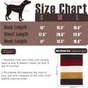 2 Pcs Scarf and Sweater Set for Dogs & Owners, Soft & Warm Dog Ear Protection, Cozy Dog Earmuffs Anxiety Reducing, Fashionable Winter Scarf for Small/Medium/Large Dogs and Humans, Brown