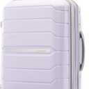 Samsonite Freeform Hardside Carry-On Luggage with Spinner Wheels - Hardshell Suitcase - TSA, Airline-Approved - Expandable Hard Shell, Smooth Rolling Wheels for Lightweight Travel - Lilac