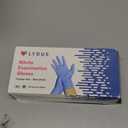 OSTC Lydus 4 Mil Latex Free Nitrile Textured Finger Exam Gloves - Small (Box of 100)