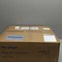 Drop Arm Bedside Commode, Commode Toilet with Padded Seat and Backrest, 400lbs Capacity, 6.3QT Removable Bucket and Splash Guard, Adjustable Height Portable Toilet for Adults, Blue