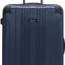 Kenneth Cole REACTION Out of Bounds Lightweight Hardshell 4-Wheel Spinner Luggage, Naval, 28-Inch Checked