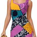Christmas Dress for Women Costume Adult Cosplay Halloween for Girl Dress Up Halloween Outfit Clothes (Medium)