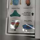 2-in-1 Visual Timer & Magnetic Visual Schedule for Kids, Autism ADHD Time Management Tool with 100+ Routine Chore Chat Magnets, Sensory Learning Materials for Home, Classroom, Special Education (Blue-rainbow)