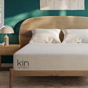 Tuft & Needle Kin Medium 12" King Adaptive Foam Mattress in a Box, Cooling Gel, Pressure Relief, Durable Support, 100 Night Trial, Fiberglass-Free, CertiPUR-US
