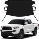 EcoNour Snow Cover for Toyota Tacoma | Heavy-Duty Windshield Cover for Ice and Snow Protection | 600D Oxford Winter Car Cover with S-Hook Straps