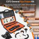 CST2 General Cold-Shot Pipe Freeze Kit, Small, Black and Orange