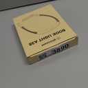 Glocusent Rechargeable Neck Light, 100Hrs Long Lasting Neck Reading Light, 5 Colors & Stepless Dimming Reading Light - Perfect Book Lights for Reading at Night, Knitting, Book Lovers Gifts